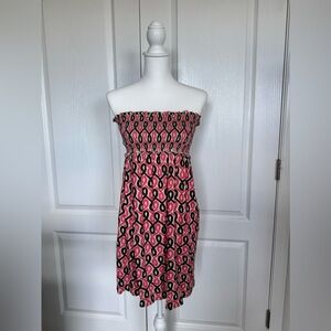 Juicy Couture Sorbet Patricia Strapless Smocked Dress